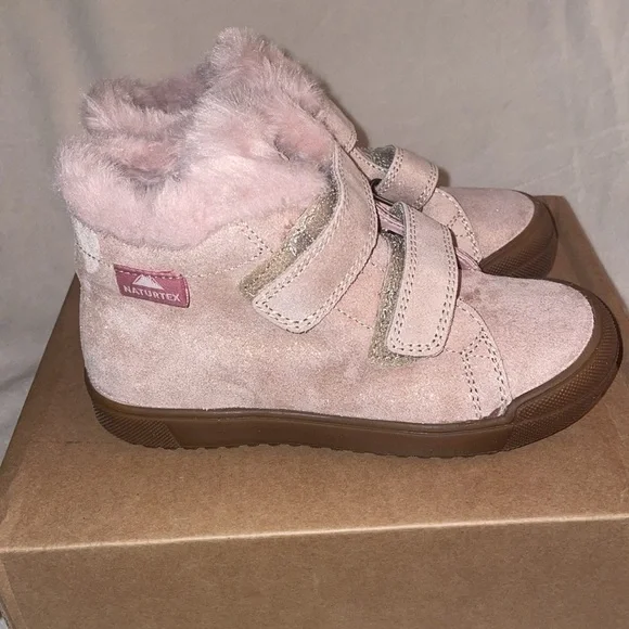 NWT NATURINO DELLEN VL Glittery suede boots in Lilac - Picture 10 of 16